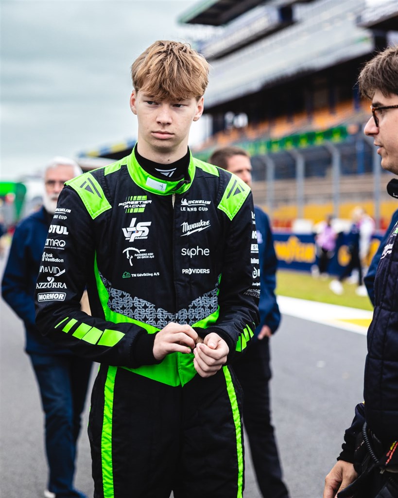 Godkendt debut på Le Mans for Sebastian Bach.
(Foto: Forestier Racing by VPS)